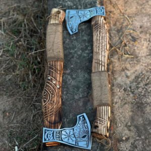 Twine-Wrapped Battle Axe