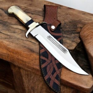 Polished Blade Tracker Knife