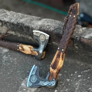 Ornate Norse Battle Axe