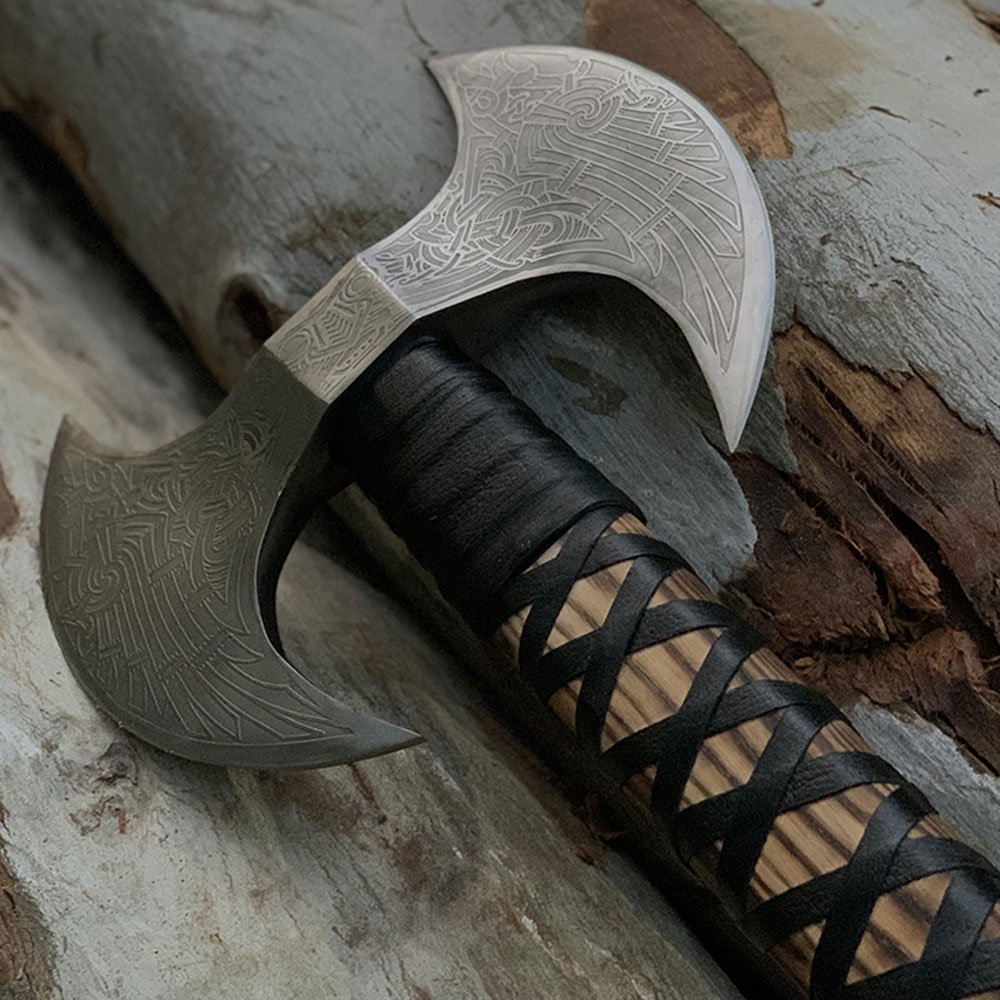 Axe Double Headed (Black) - Image 2