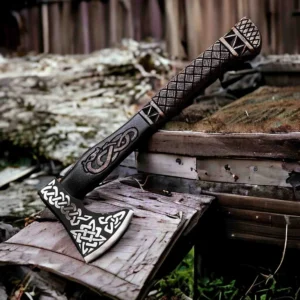 Celtic Knotwork Viking Axe