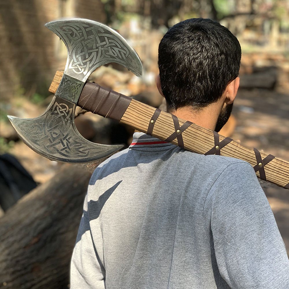 Axe Double Headed (Brown) - Image 6